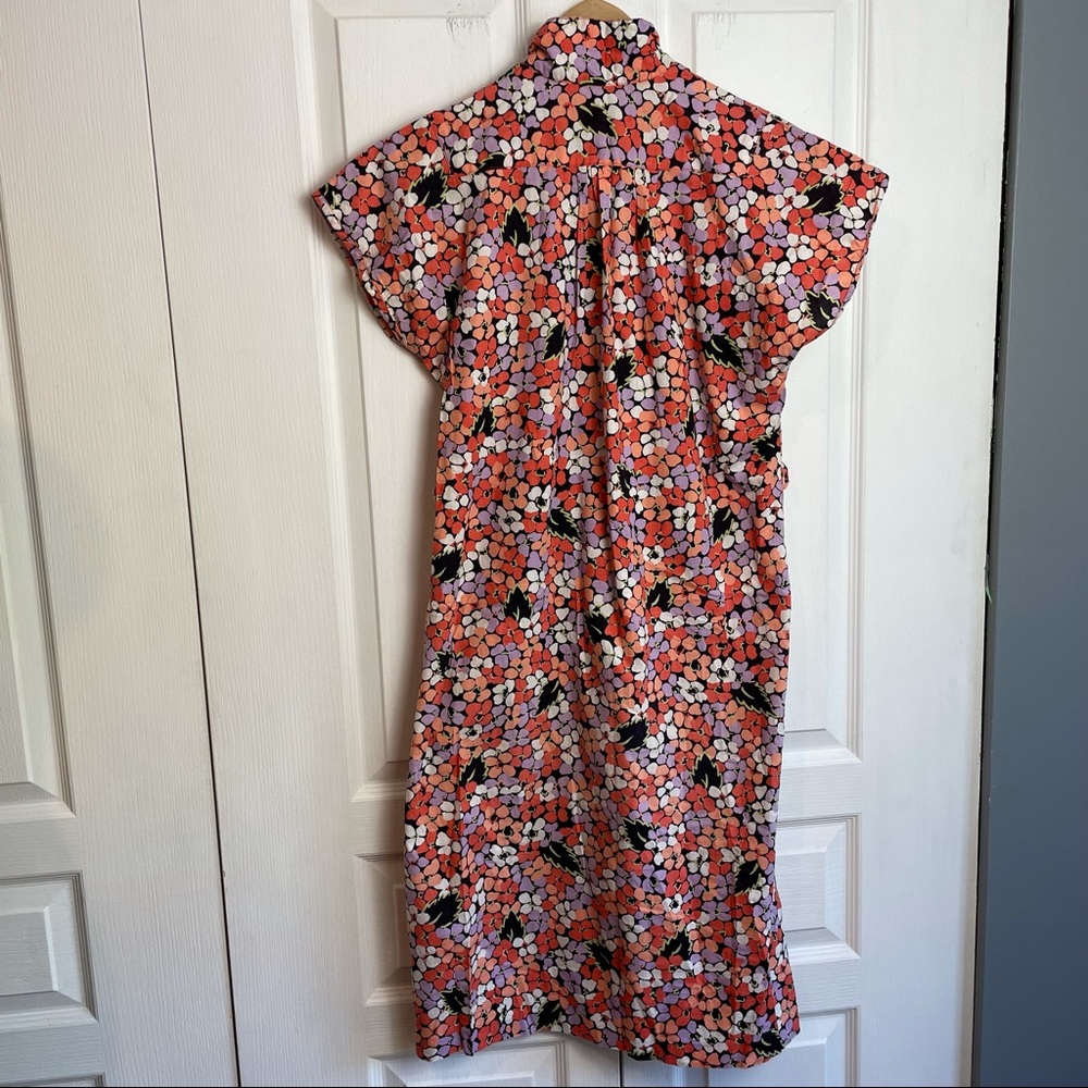 Printed Retro Shirt Dress - Picture 10 of 11